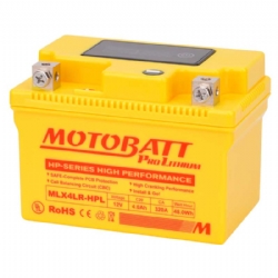 Batería litio Motobatt MLX4LR-HPL (LED) Lithium HP
